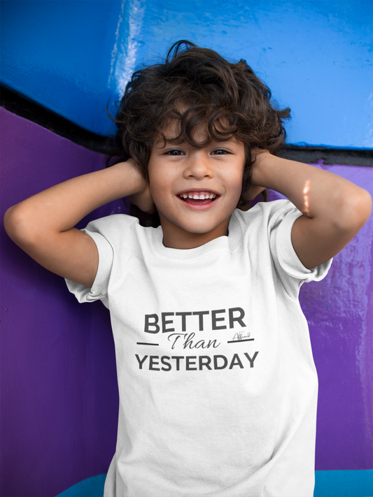 Boys "Better Than Yesterday" Softstyle Tee