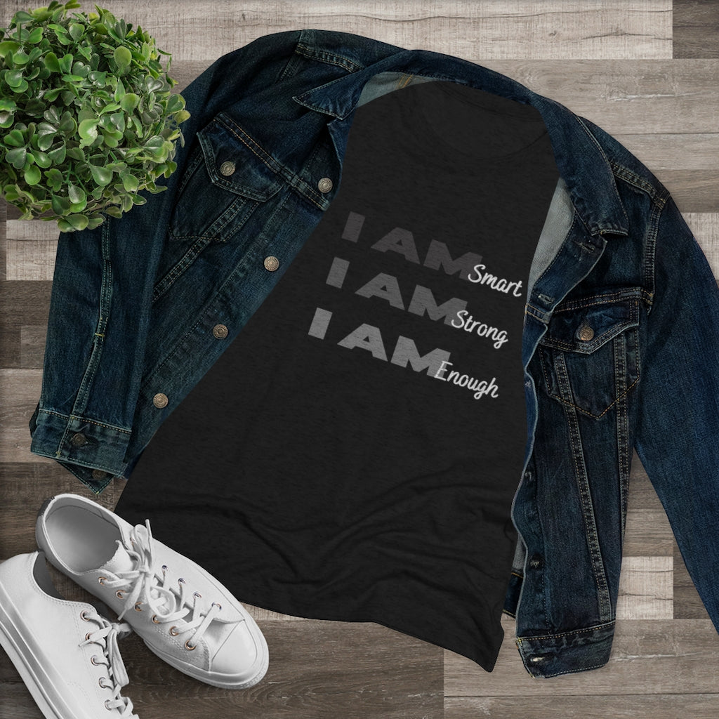 Women's "I AM..." Triblend Tee